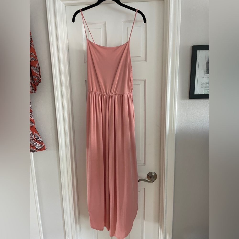 Pink boutique jumpsuit